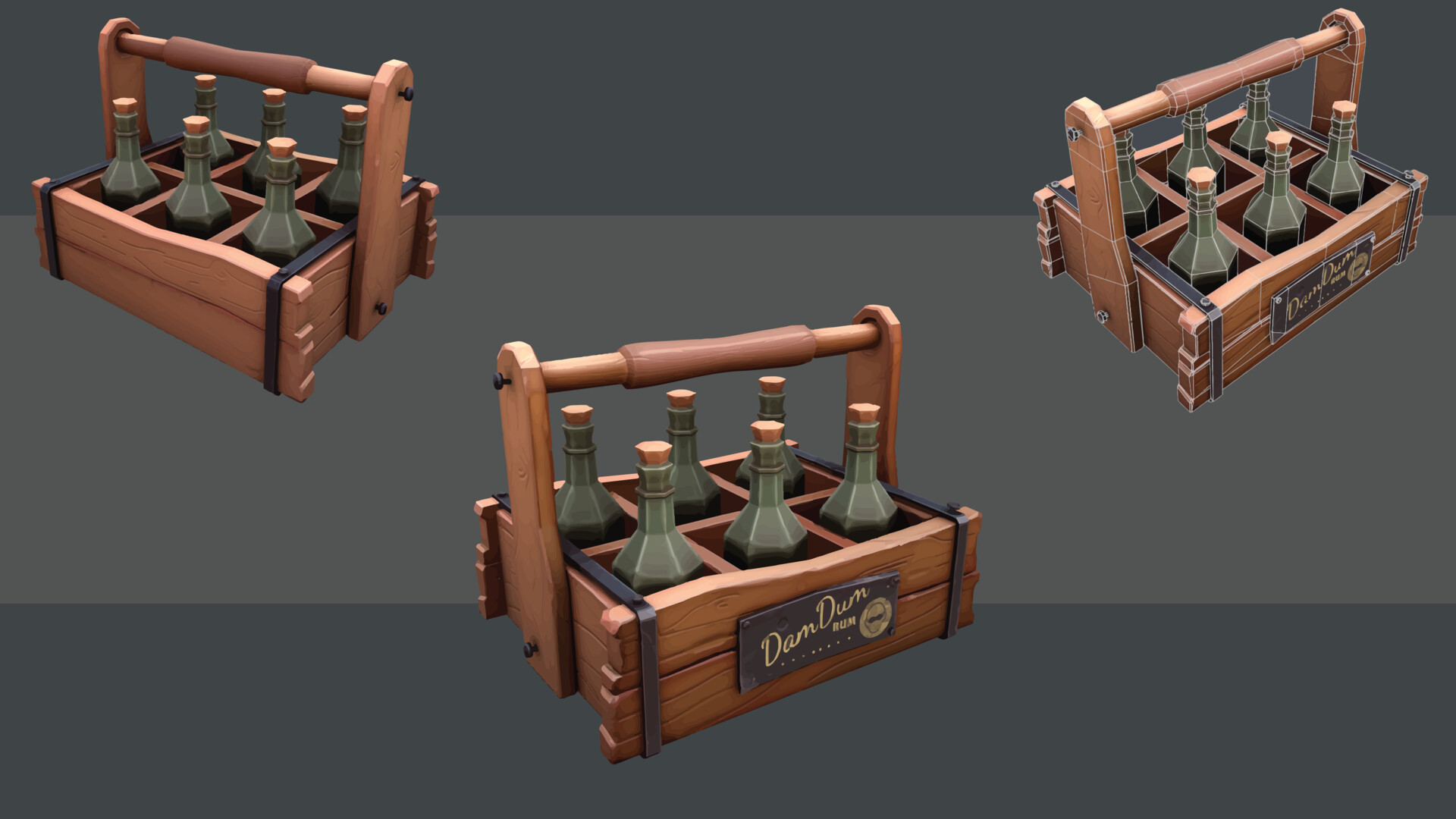 Dam Dum Rum Crate